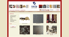 Desktop Screenshot of kollektionen.varia-int.com